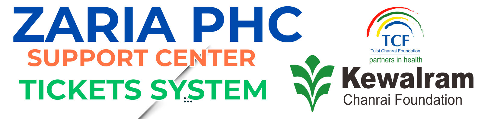 ZARIA PHC PROJECT TICKETS